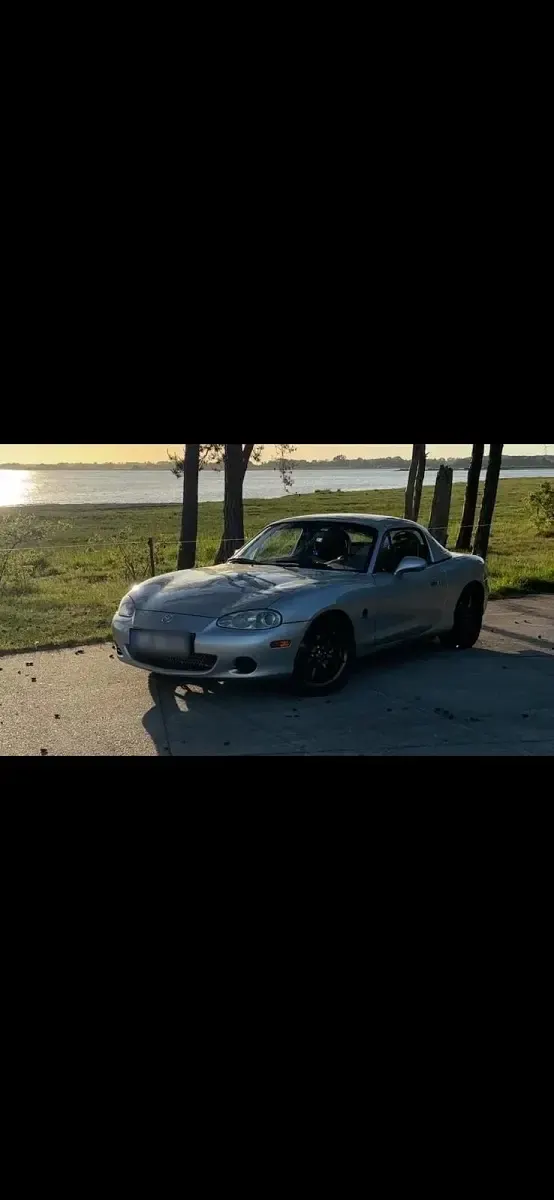 Gebraucht Mazda MX5 110 PS (80 kW) 2003 Silber Cabrio