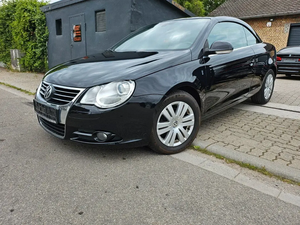 Gebraucht VW Eos Individual 150 PS (110 kW) 2008 Schwarz Cabrio