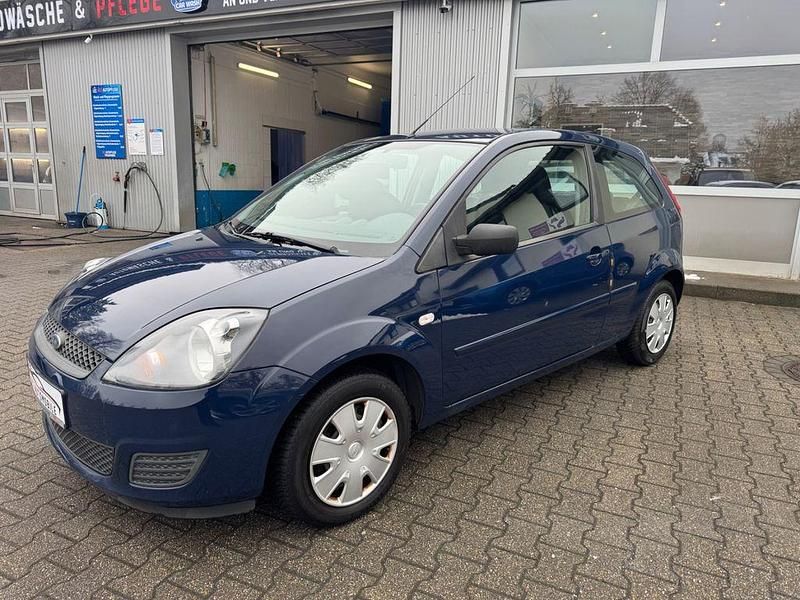 Gebraucht Ford Fiesta Style 60 PS (44 kW) 2008 Blau Kleinwagen