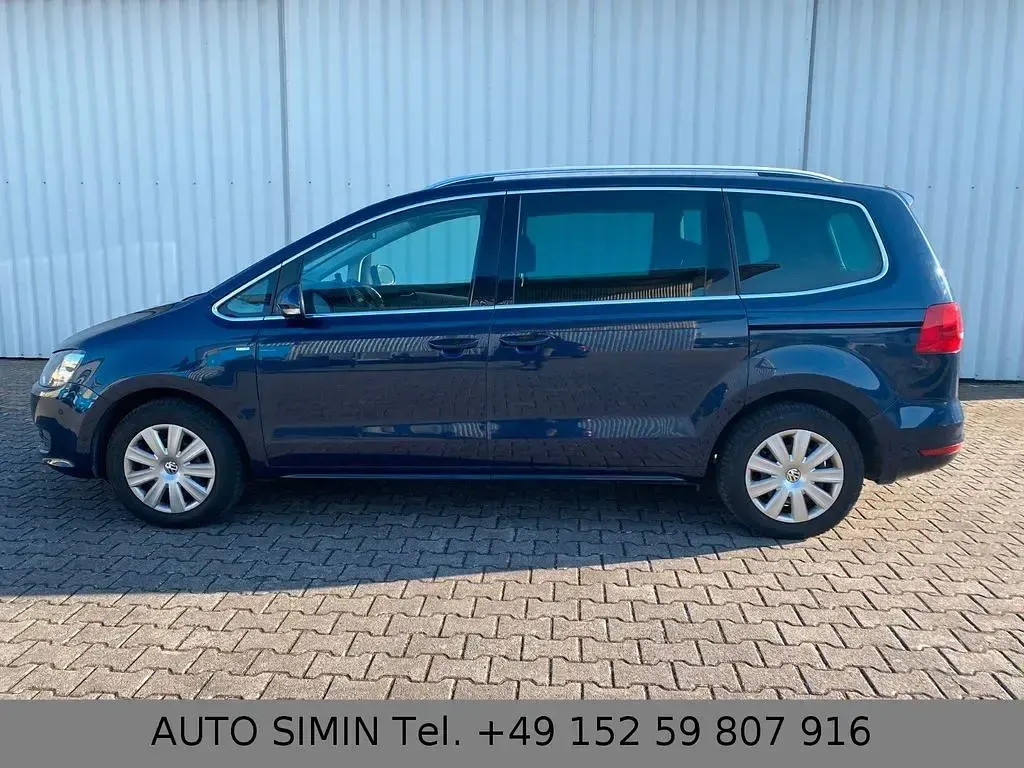 Occasion VW Sharan Cup 177 ch (130 kW) 2014 Bleue Monospace