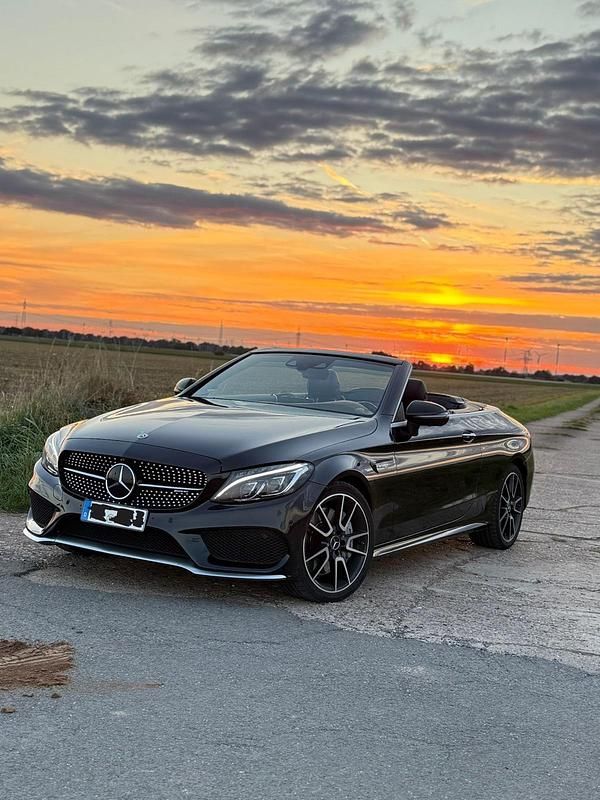 Schwarz Gebraucht 2017 Mercedes C43 AMG Cabrio | 35.900 € (Fairer Preis) - Bild 1/4