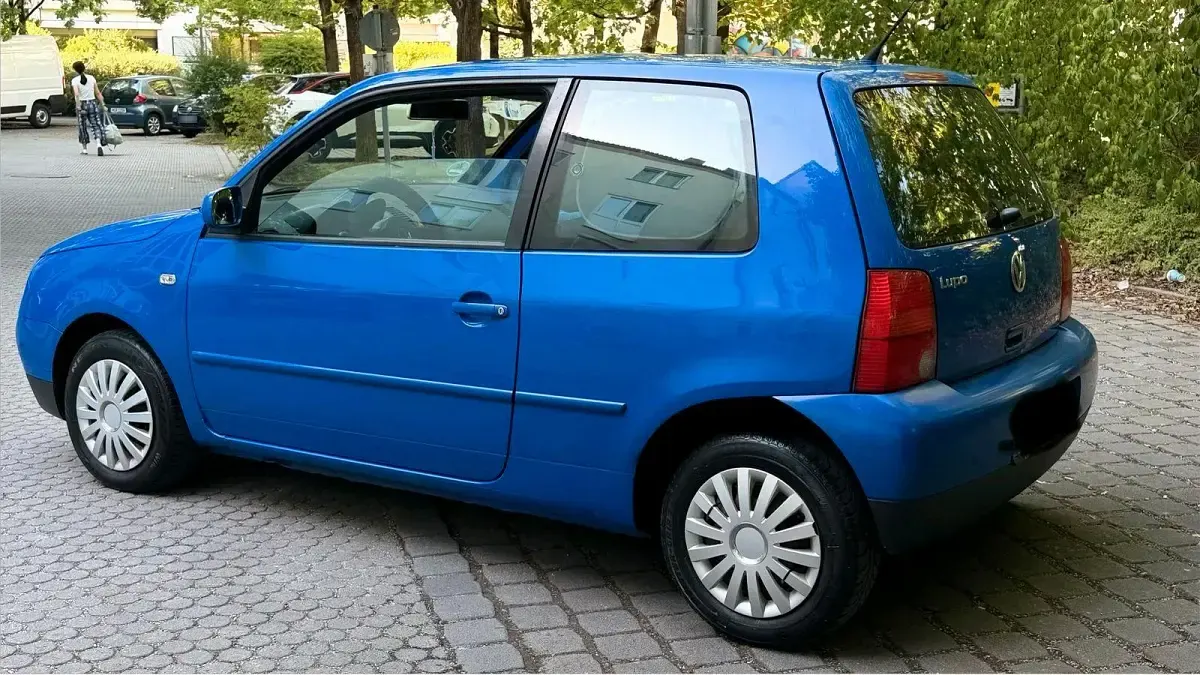 Gebraucht VW Lupo 50 PS (36 kW) 2002 Blau Kleinwagen