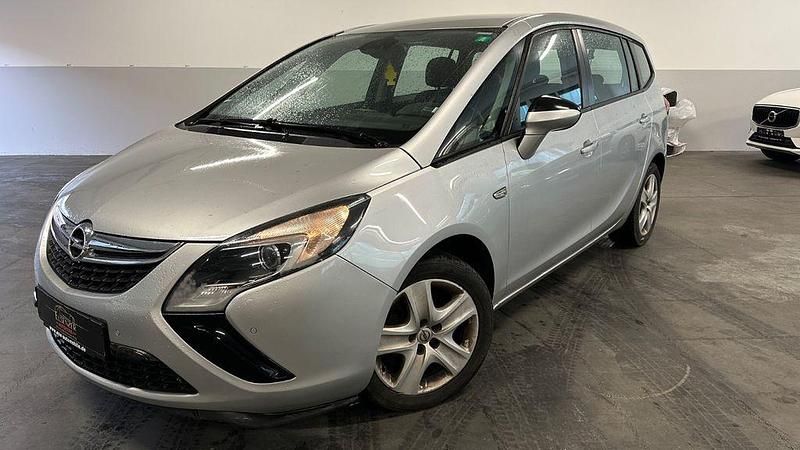 Gebraucht Opel Zafira Tourer Edition 120 PS (88 kW) 2016 Silber Van / Kleinbus