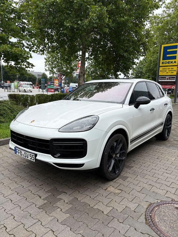 Weiß Gebraucht 2018 Porsche Cayenne Turbo SUV | 47.000 € - Bild 1/4