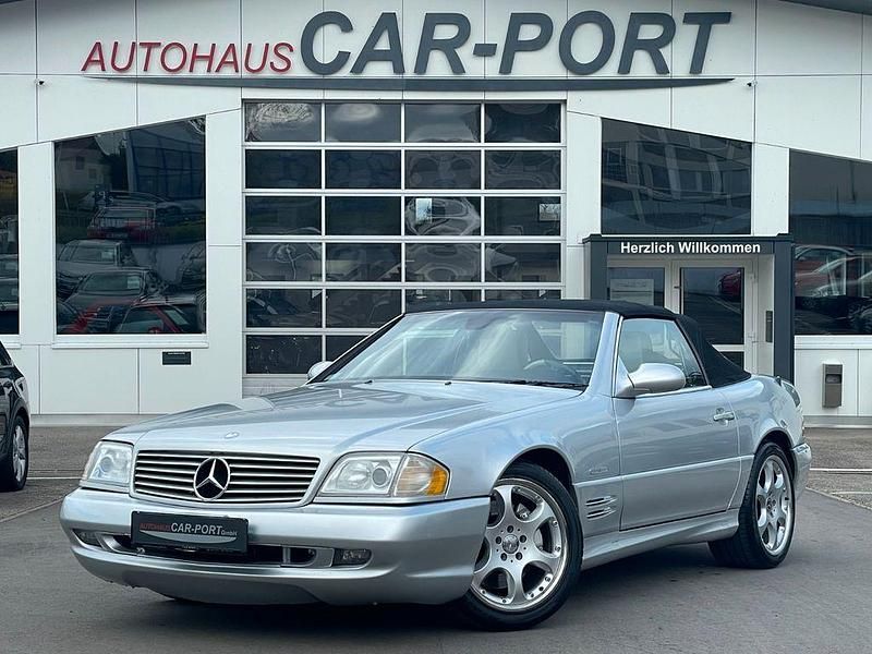 Silber Gebraucht 2001 Mercedes SL500 AMG Cabrio | 34.990 € - Bild 1/4