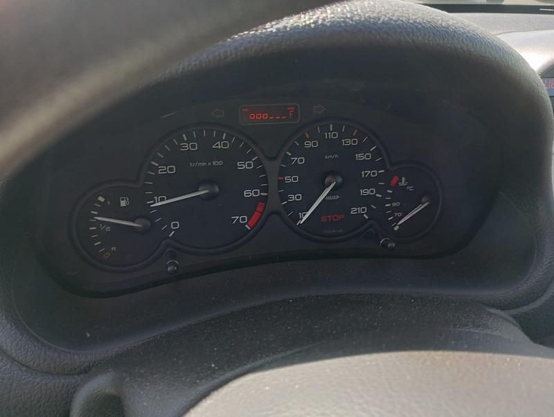 Gebraucht Peugeot 206 2002 Schwarz Kleinwagen