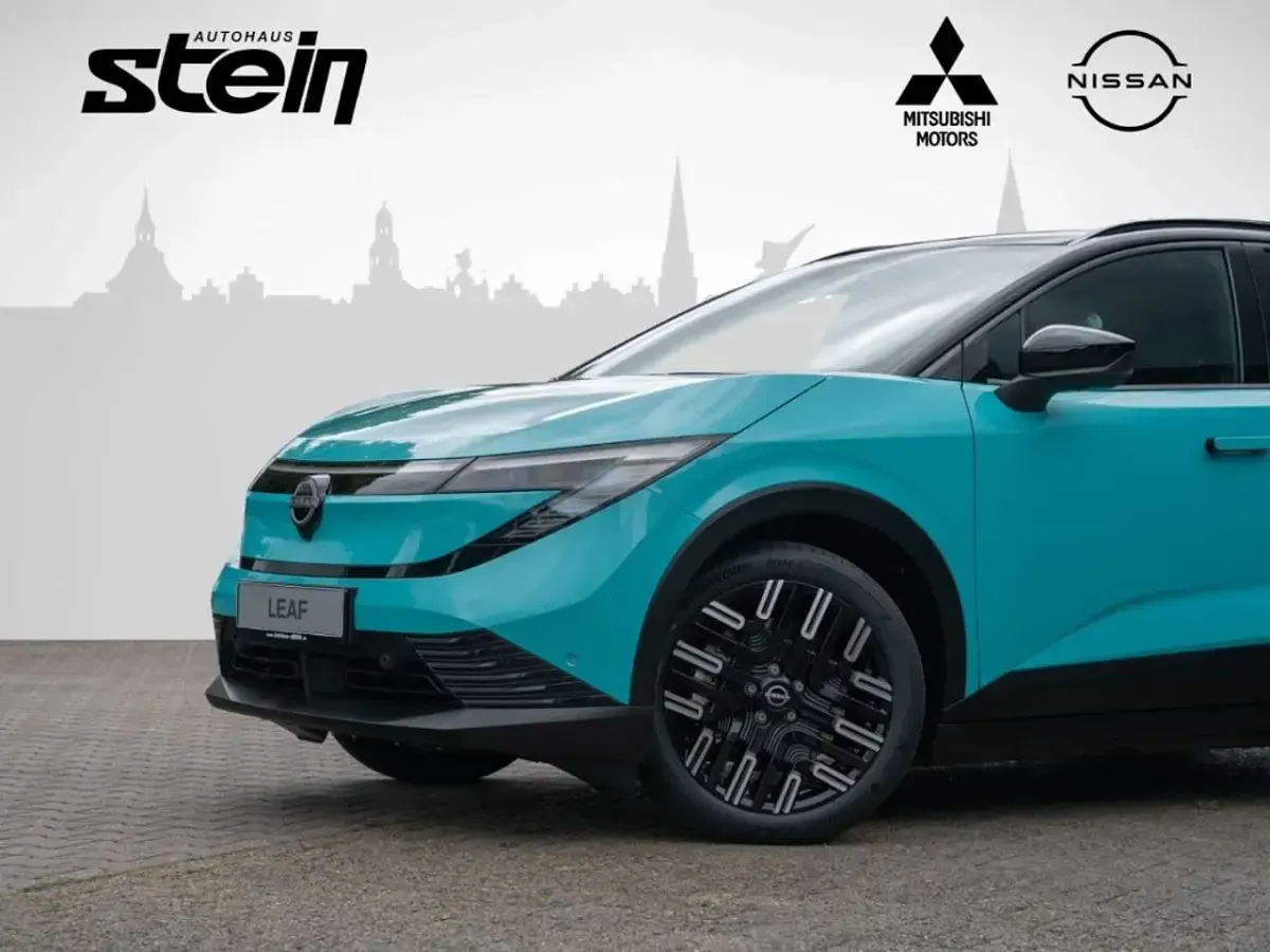 Gebraucht Nissan Leaf Evolve 160 kW (218 PS) 2026 Luminous teal/black SUV