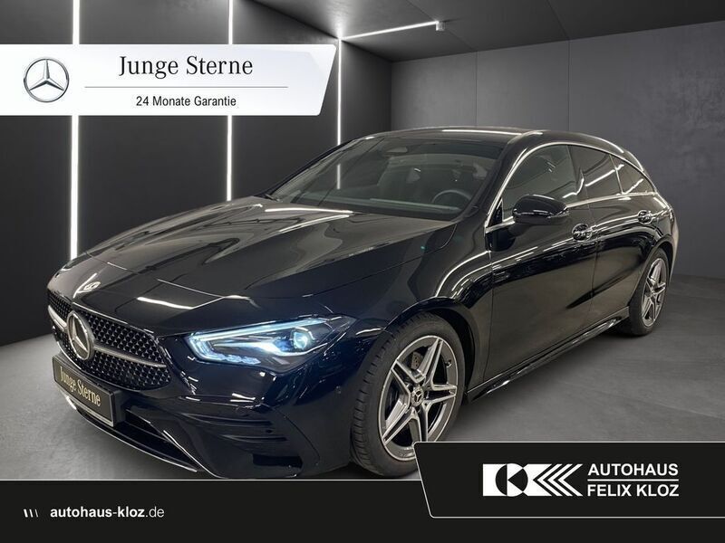 Schwarz Gebraucht 2024 Mercedes CLA200 Shooting Brake AMG Kombi | 34.700 € (Fairer Preis) - Bild 1/4