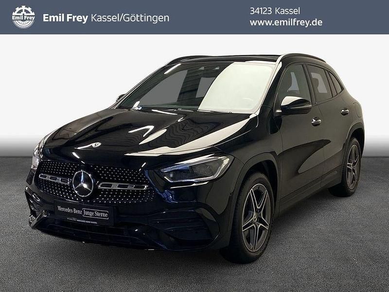 Schwarz Gebraucht 2022 Mercedes GLA250 AMG SUV | 35.830 € (Teuer) - Bild 1/4