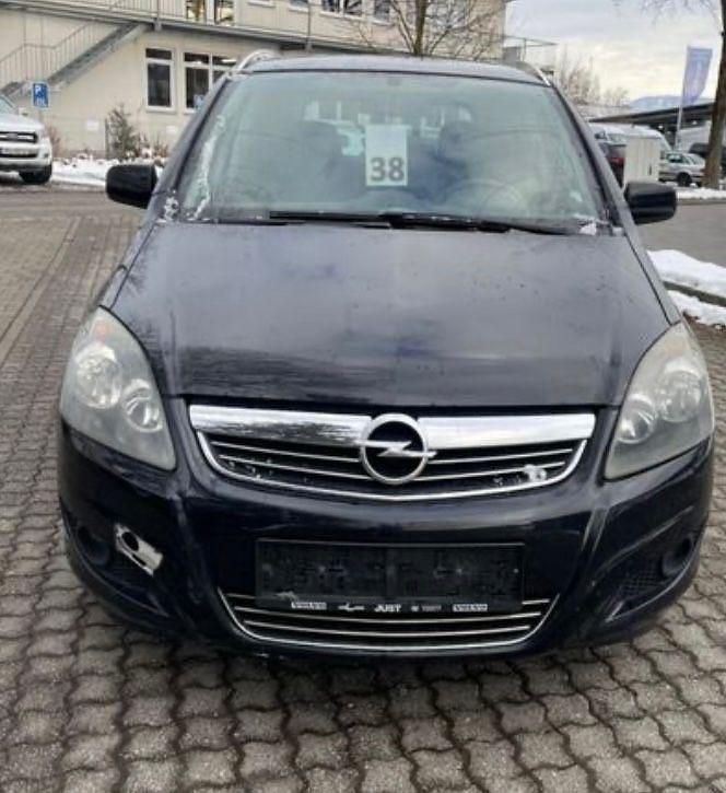 Gebraucht Opel Zafira Edition 110 PS (80 kW) 2010 Schwarz Van / Kleinbus