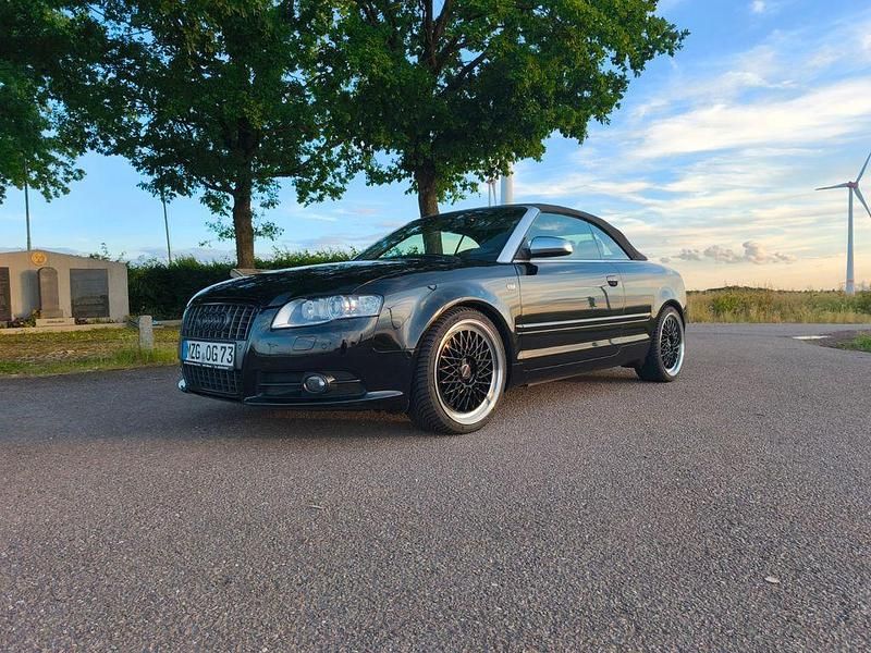 Gebraucht Audi A4 Cabriolet S-Line 163 PS (119 kW) 2008 Schwarz Cabrio