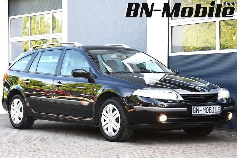 Schwarz Gebraucht 2004 Renault Laguna II Initiale Kombi | 999 € (Guter Preis) - Bild 1/4