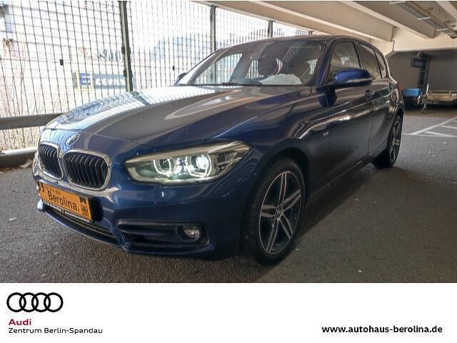 Blau Gebraucht 2018 BMW 125 Sport Line Kleinwagen | 20.222 € (Fairer Preis) - Bild 1/2