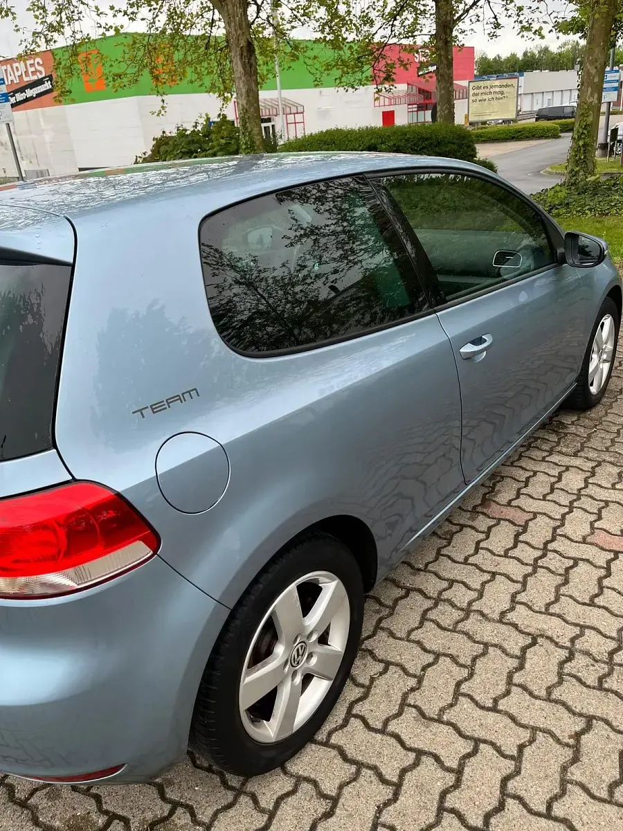 Usata VW Golf VI Comfortline 86 CV (63 kW) 2011 Blu Utilitaria