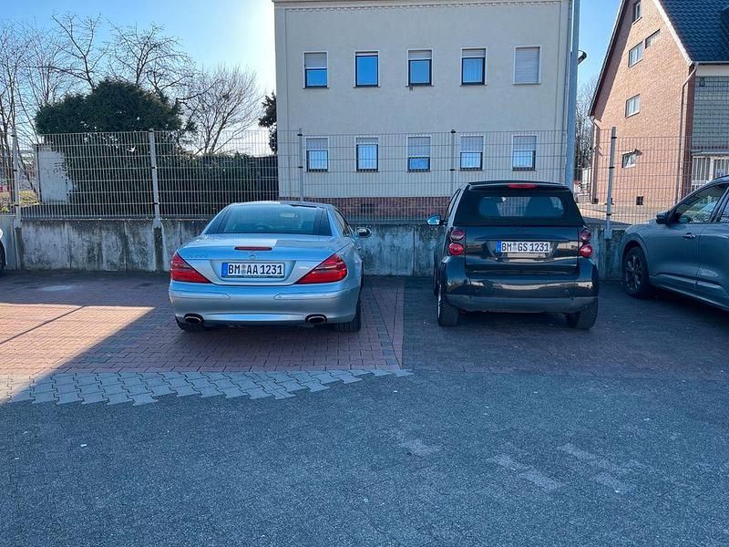 Gebraucht Mercedes SL500 306 PS (225 kW) 2002 Silber Cabrio