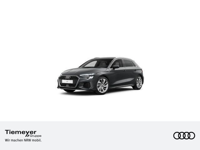 Grau Gebraucht 2024 Audi A3 Sportback S-Line Limousine | 33.970 € (Fairer Preis) - Bild 1/4