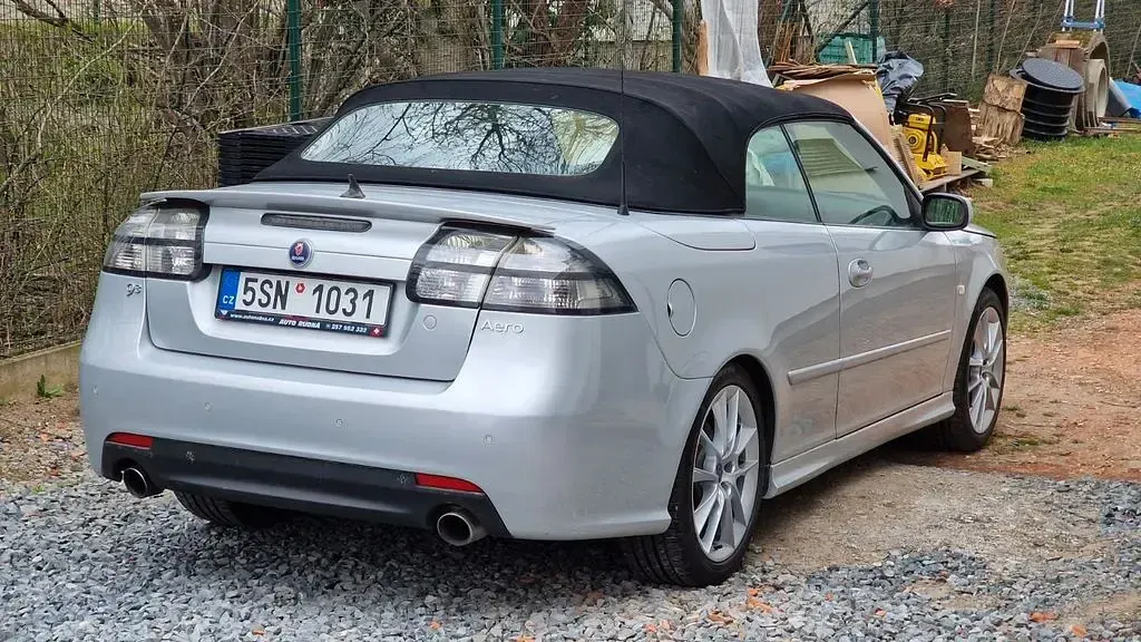 Gebraucht Saab 9-3 Cabriolet Aero 256 PS (188 kW) 2010 Silber Cabrio