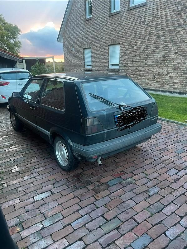 Gebraucht VW Golf II 55 PS (40 kW) 1991 Schwarz Kleinwagen