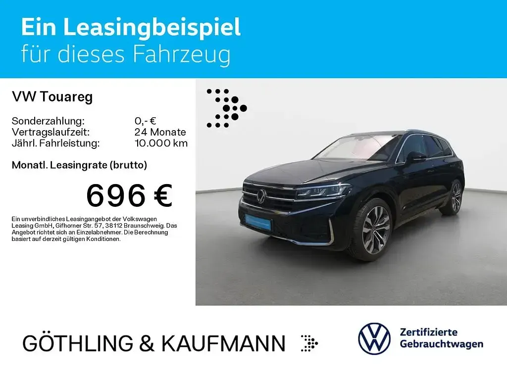 Gebraucht VW Touareg R-line 286 PS (210 kW) 2025 Grenadillschwarz metallic SUV
