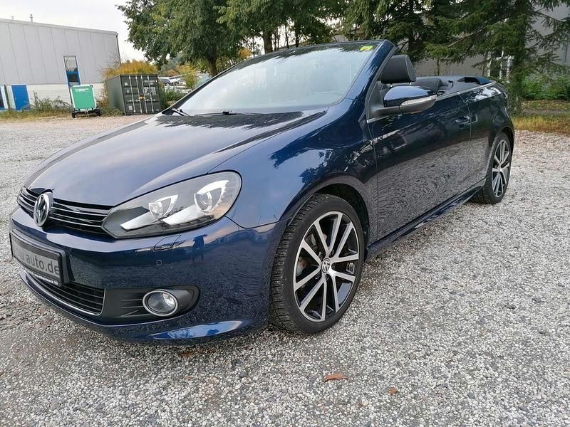 Night blue Gebraucht 2016 VW Golf Cabriolet LOUNGE Cabrio | 13.999 € (Fairer Preis) - Bild 1/4