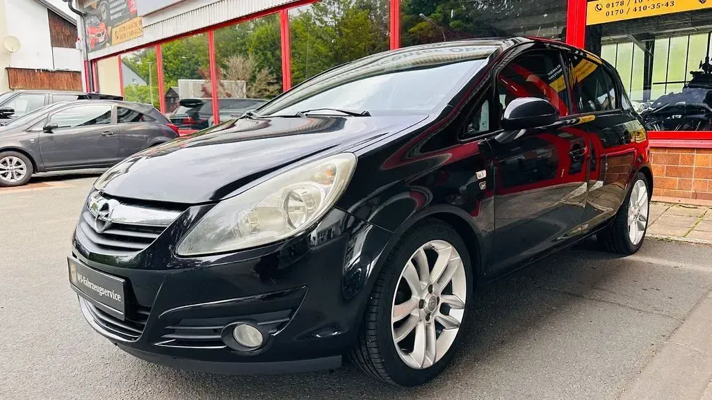 Gebraucht Opel Corsa Edition 101 PS (74 kW) 2010 Schwarz Kleinwagen
