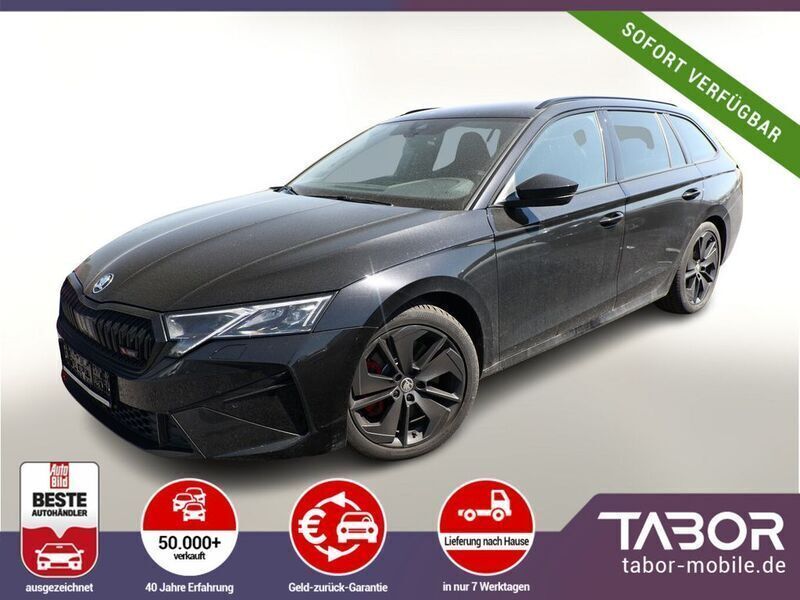 Schwarz Gebraucht 2024 Skoda Octavia RS Kombi | 39.088 € (Guter Preis) - Bild 1/4