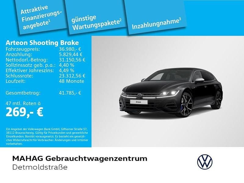 Gebraucht VW Arteon R 320 PS (235 kW) 2023 Deep black perleffekt Kombi