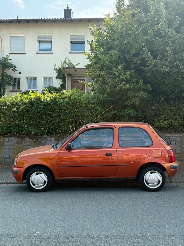 Orange Gebraucht 1997 Nissan Micra Kleinwagen | 655 € (Fairer Preis) - Bild 1/4