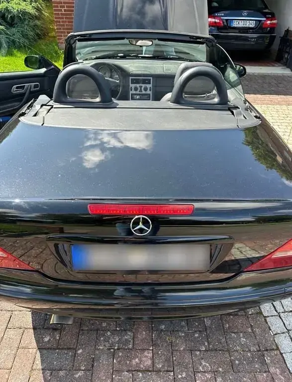 Gebraucht Mercedes SLK200 163 PS (119 kW) 2002 Schwarz Cabrio