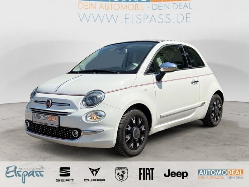 Gelato weiss) (weiss Gebraucht 2020 Fiat 500C Star Cabrio | 13.776 € (Fairer Preis) - Bild 1/4