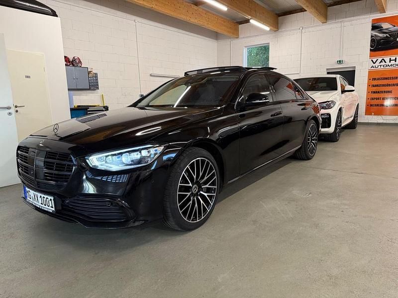 Schwarz Gebraucht 2022 Mercedes S350 Limousine | 75.950 € - Bild 1/4