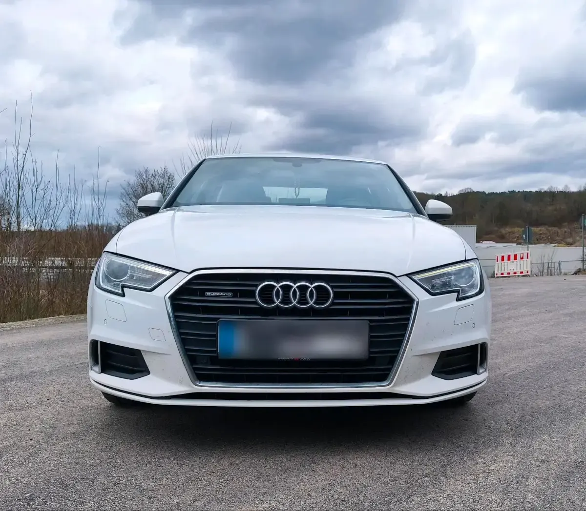 Usata Audi A3 184 CV (135 kW) 2019 Bianco Berlina