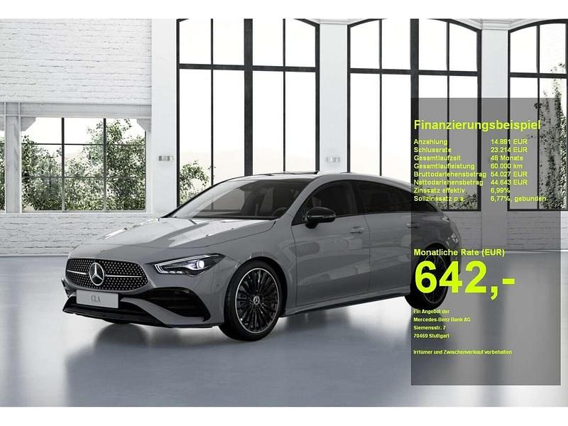 Manufaktur lack manufaktur alp Neu 2025 Mercedes CLA220 Shooting Brake AMG Kombi | 59.524 € - Bild 1/3
