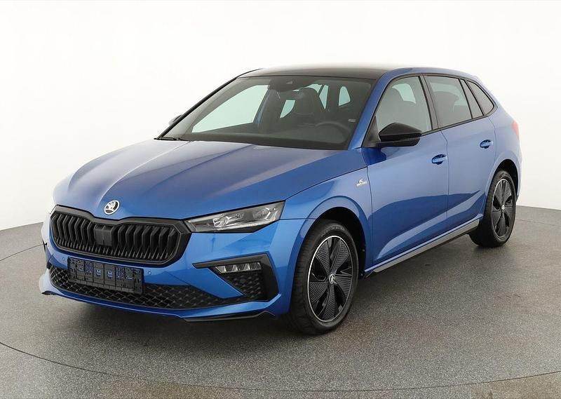 Race blau metallic Gebraucht 2024 Skoda Scala Monte Carlo Kleinwagen | 25.195 € (Fairer Preis) - Bild 1/4