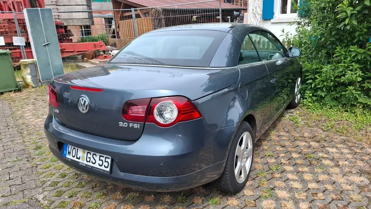 Usata VW Eos 150 CV (110 kW) 2008 Grigio Cabrio