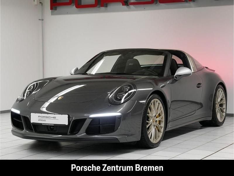 Grau Gebraucht 2019 Porsche 911 Targa 4 Cabrio | 174.890 € - Bild 1/4