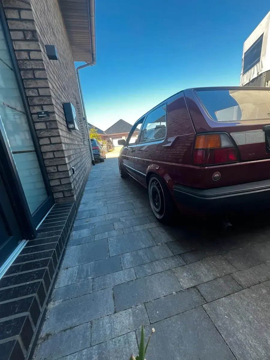 Gebraucht VW Golf II 55 PS (40 kW) 1991 Rot Kleinwagen