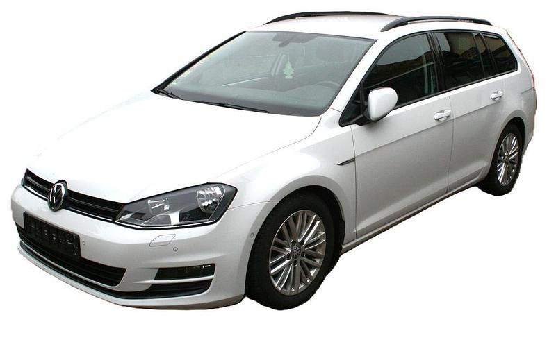 Weiß Gebraucht 2015 VW Golf VII Comfortline Kombi | 6.995 € (Fairer Preis) - Bild 1/4
