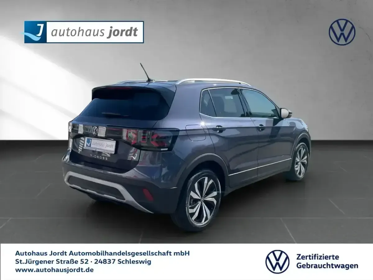 Gebraucht VW T-Cross Style 116 PS (85 kW) 2024 Grau SUV