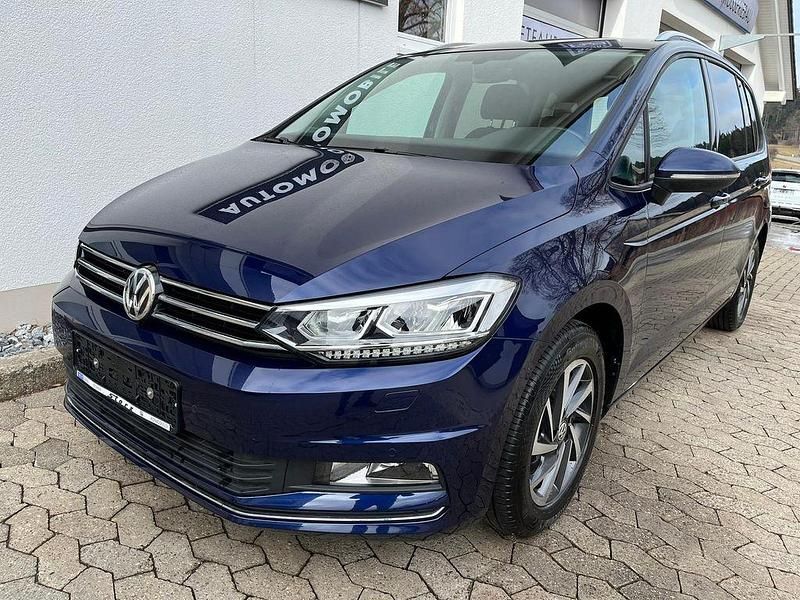 Gebraucht VW Touran Sound 150 PS (110 kW) 2017 Blau Van / Kleinbus