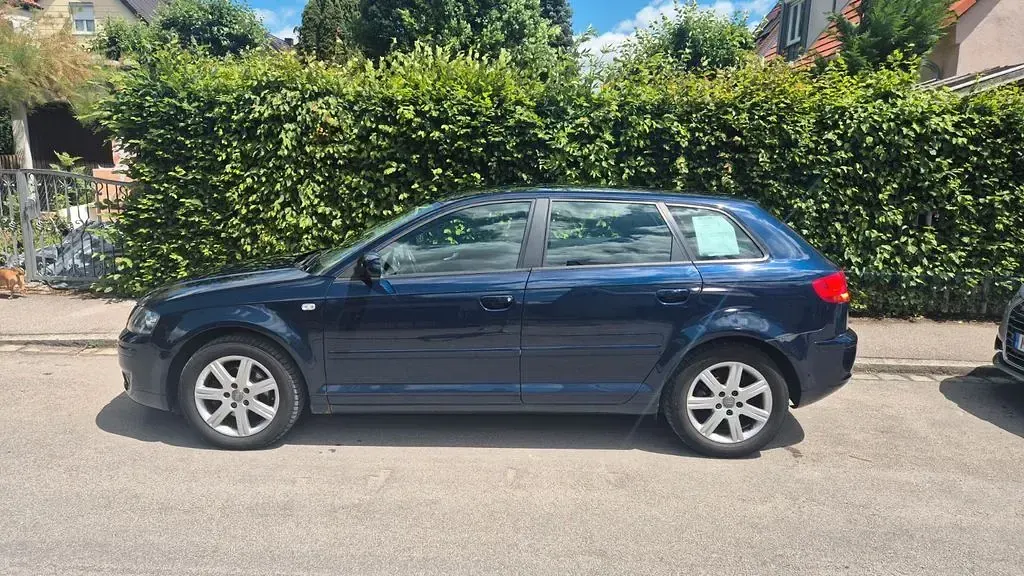 Gebraucht Audi A3 102 PS (75 kW) 2007 Blau Kleinwagen