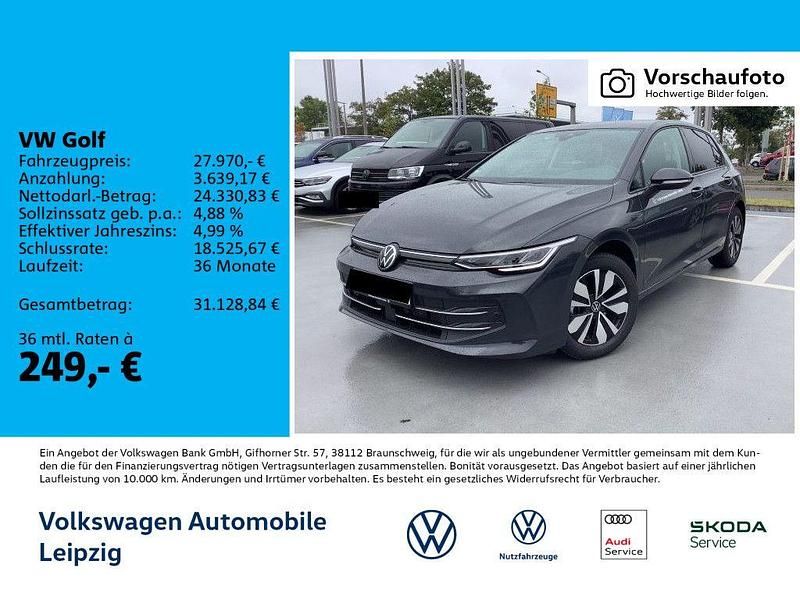 Grau Gebraucht 2025 VW Golf VIII Goal Limousine | 27.970 € (Fairer Preis) - Bild 1/3