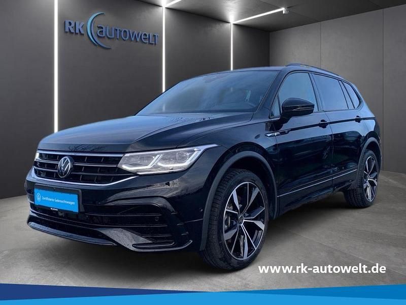 Schwarz Gebraucht 2023 VW Tiguan Allspace R-line SUV | 47.790 € (Teuer) - Bild 1/3