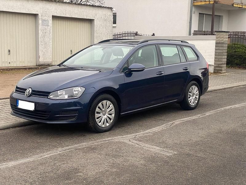 Gebraucht VW Golf VII 110 PS (80 kW) 2014 Blau Kombi