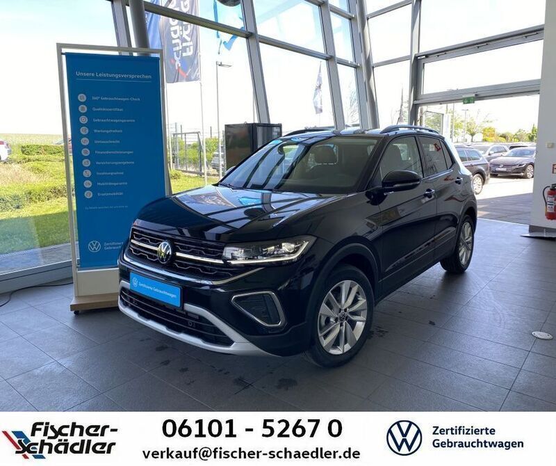 Deep black Gebraucht 2025 VW T-Cross Life SUV | 26.650 € (Fairer Preis) - Bild 1/4