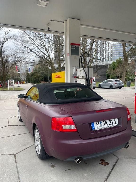 Gebraucht Audi A4 Cabriolet Sport 170 PS (125 kW) 2002 Schwarz Cabrio