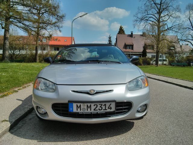 Gebraucht Chrysler Sebring Cabriolet 203 PS (149 kW) 2003 Silber metallic Cabrio
