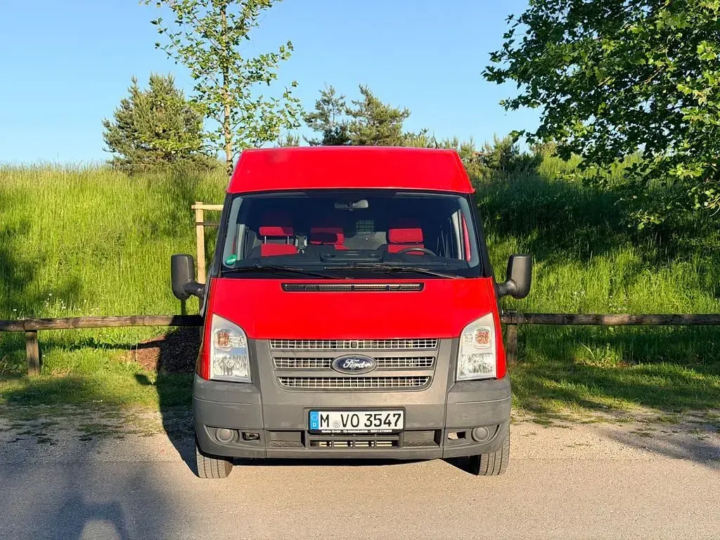 Gebraucht Ford Transit 125 PS (91 kW) 2012 Rot Van / Kleinbus