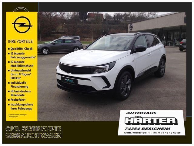 Weiß jadeweiss Gebraucht 2022 Opel Grandland X GS Line SUV | 23.990 € (Etwas zu teuer) - Bild 1/4