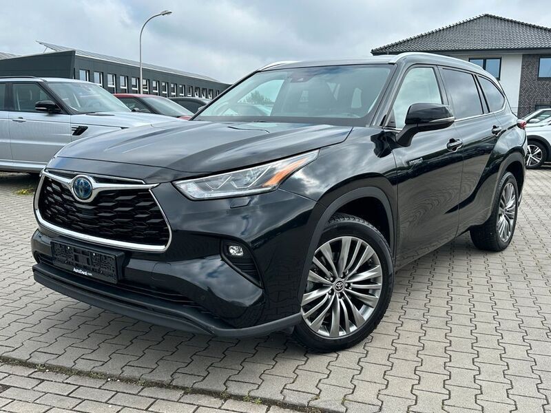 Schwarz Gebraucht 2021 Toyota Highlander Business Edition SUV | 39.151 € - Bild 1/4